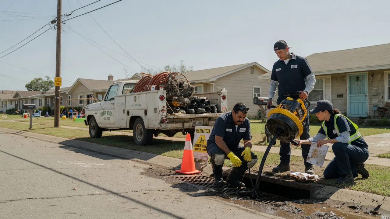 Drain Cleaning in Oilton, TX near me
